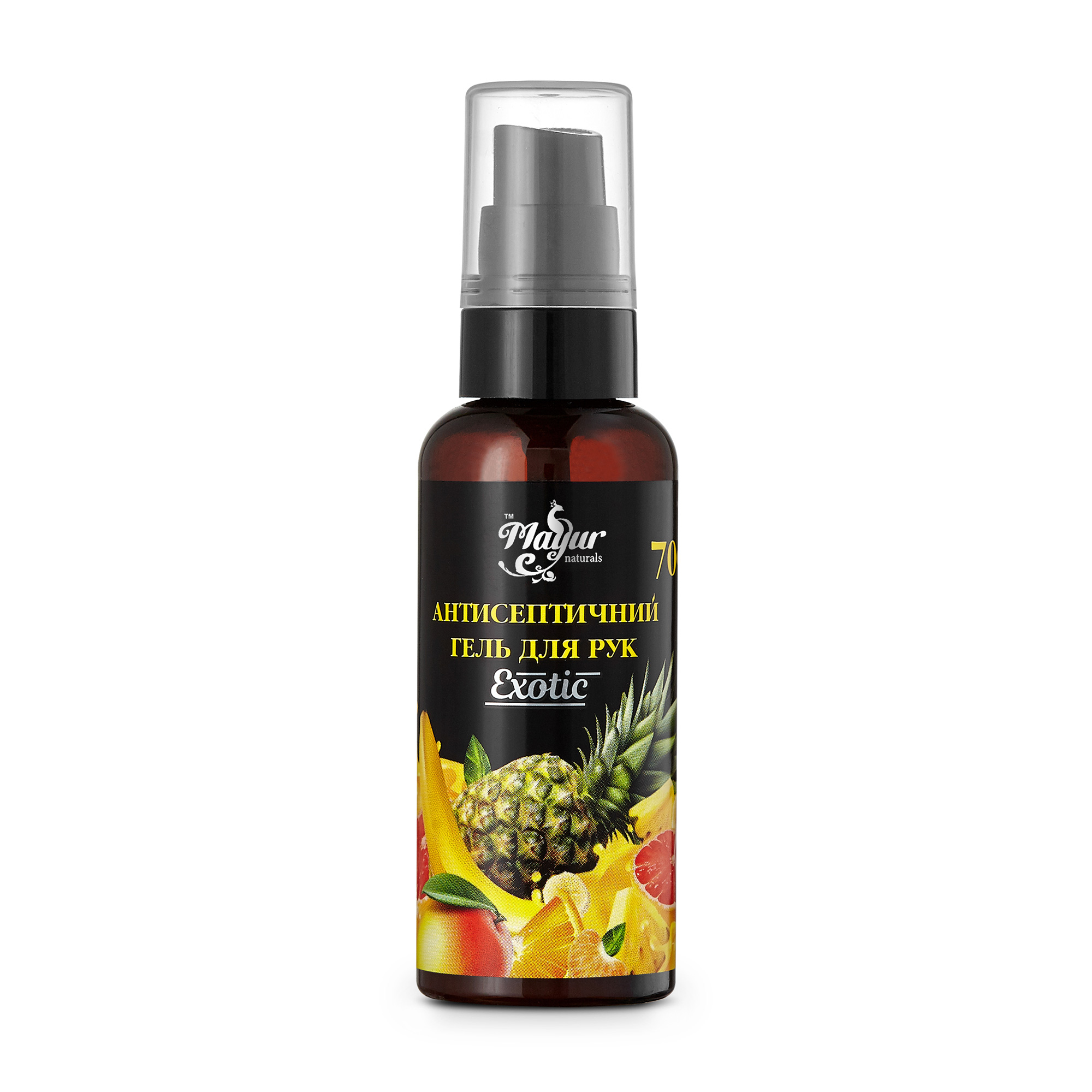 Антисептичний гель для рук Mayur Exotic, 50 мл